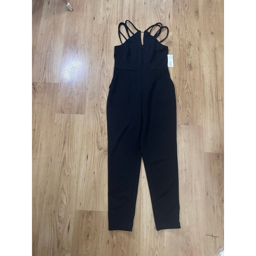 Bold Elements Black Strappy Jumpsuit